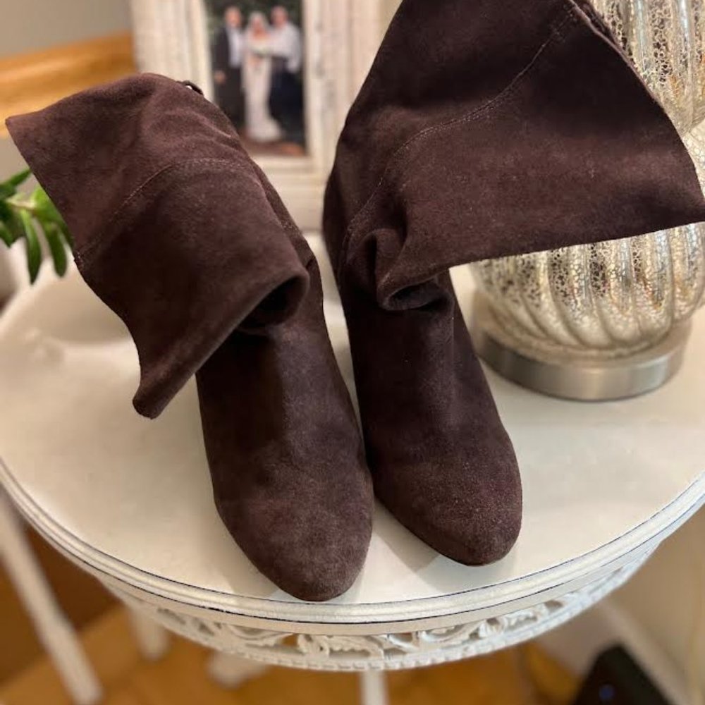 Ecote Carla Slouch Ankle Boots in Brown - Size 9M - Picture 3 of 12